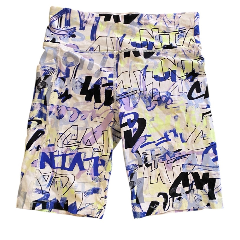 Calvin Klein Multicolor Graphic Bike Shorts